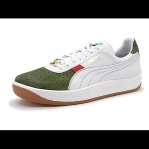 Puma GV Special Edition (White/Green Suede) 7.5 W